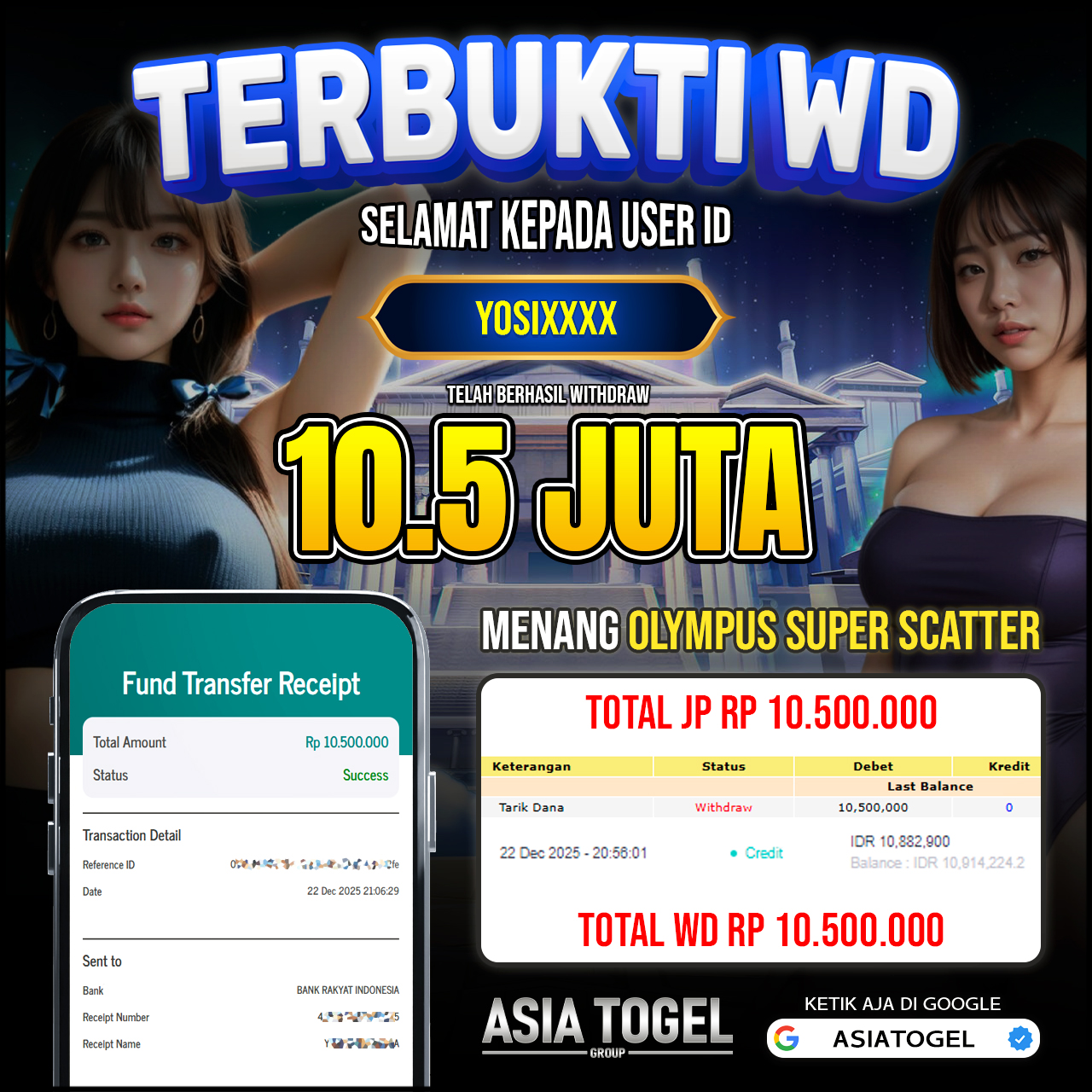 Selamat Atas Kemenangannya!!